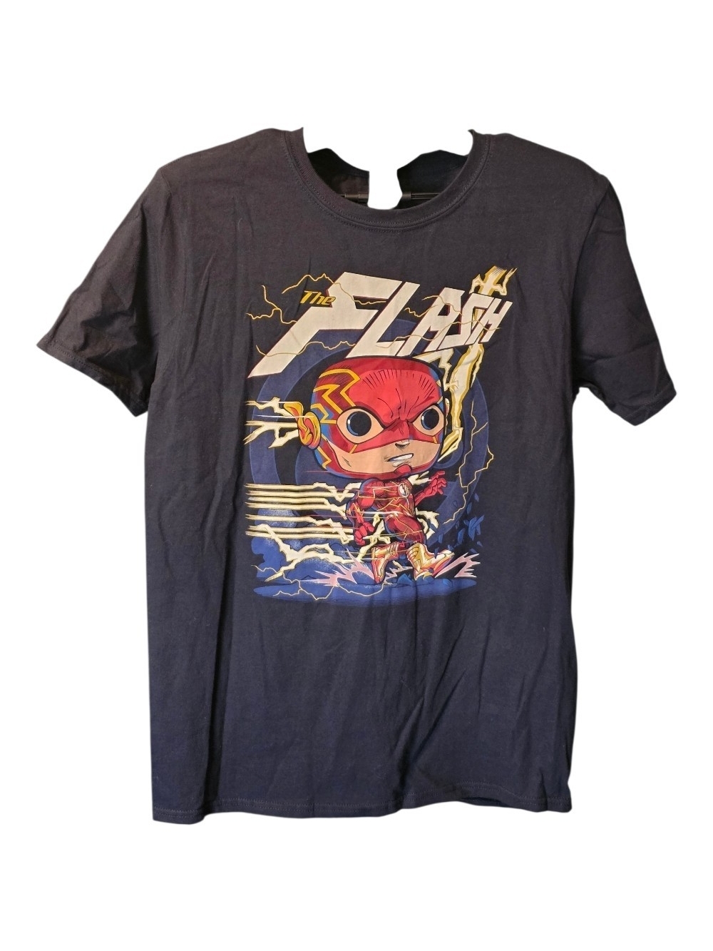 Funko The Flash Graphic Tee in Black, Red, Yellow